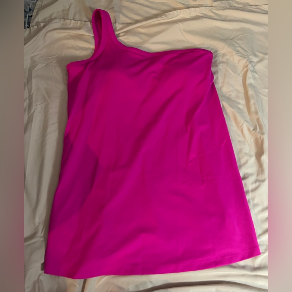 All In Motion Magenta One Shoulder Active Dress Size XXL